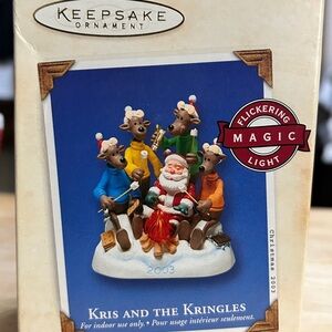 Hallmark Kringle ornament 2003 in box